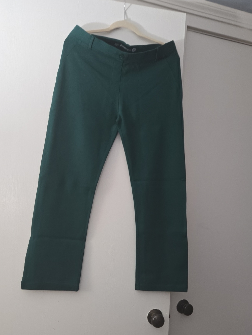 Betabrand Women's Forest Green Pants